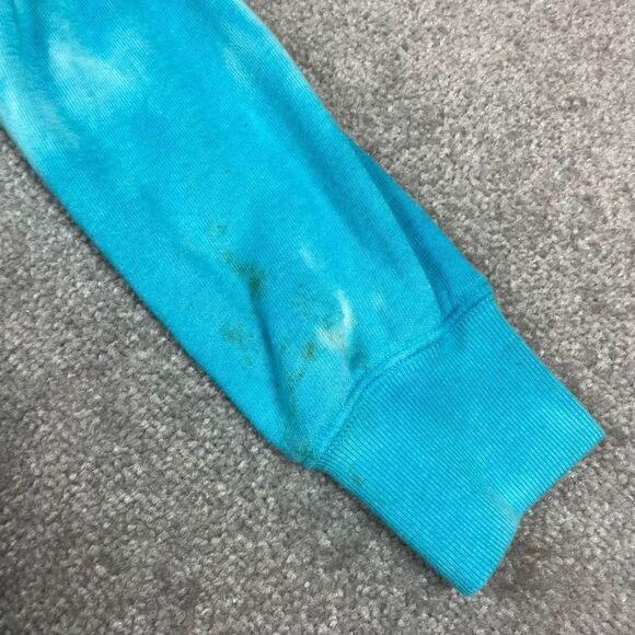 Women's Spiritual Gangster Old School Tie Dye Pullover Sweater Size Small - Blue - Picture 6 of 6